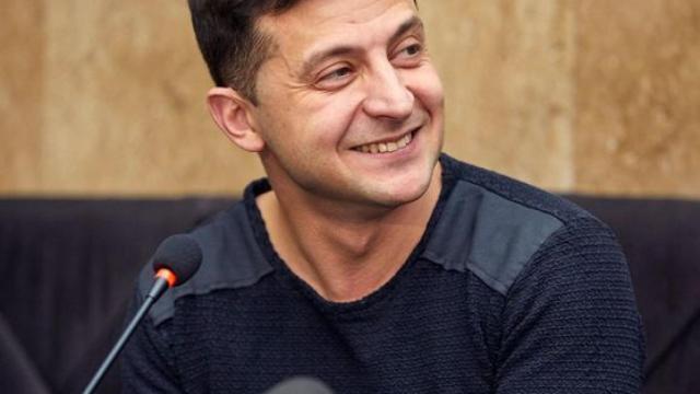Volodymyr Zelensky antes de ser elegido presidente de Ucrania en abril de 2019.