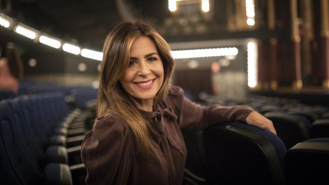 La presentadora Nuria Roca en el Teatro Rialto.