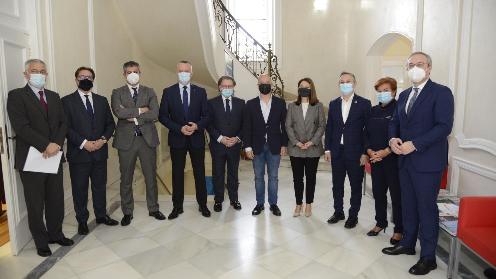 Participantes de la jornada organizada por Asime.