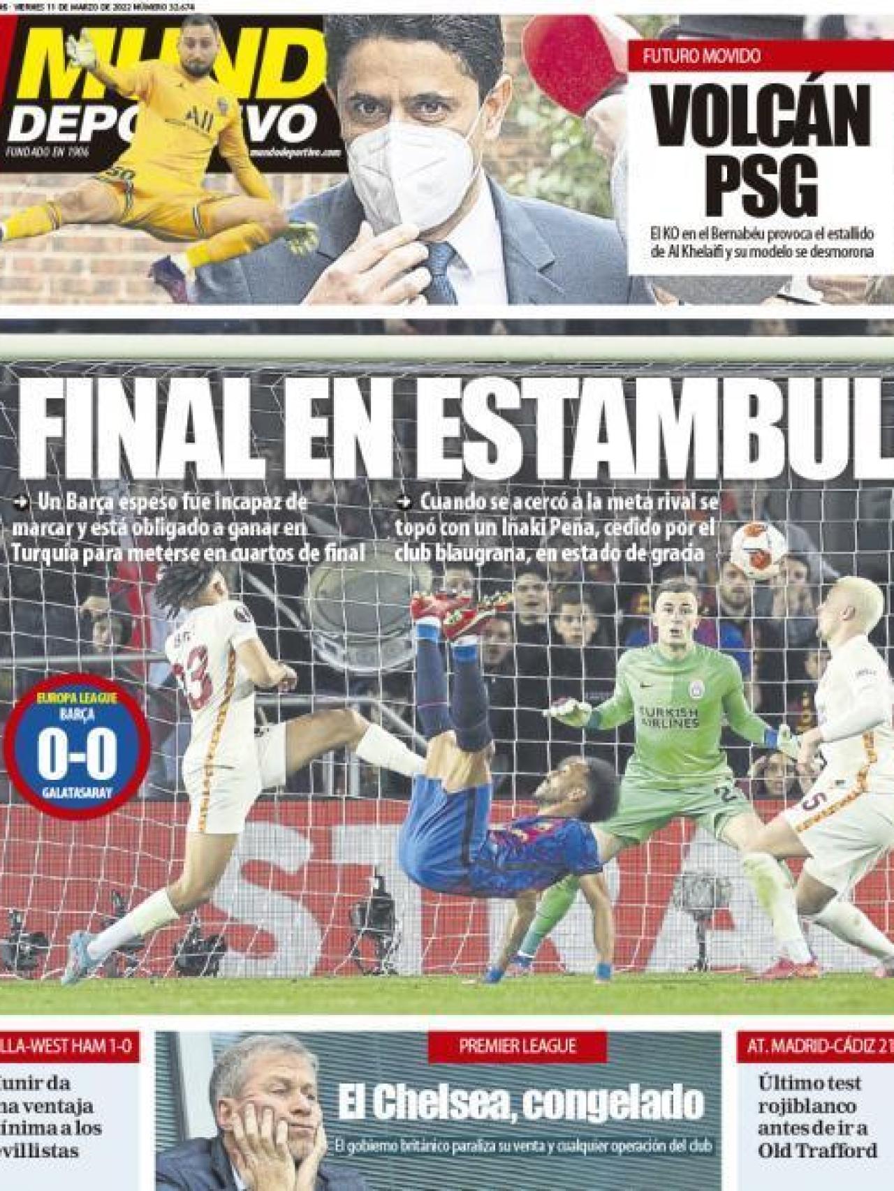 Portada Mundo Deportivo