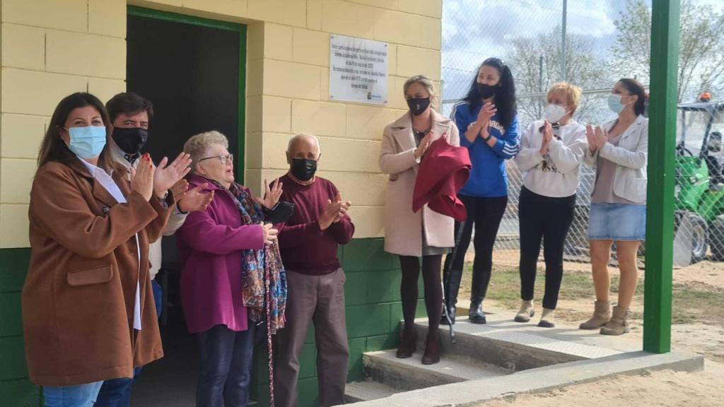 Inauguración del campo de fútbol de césped artificial del CEIP Fernando de Rojas de Seseña