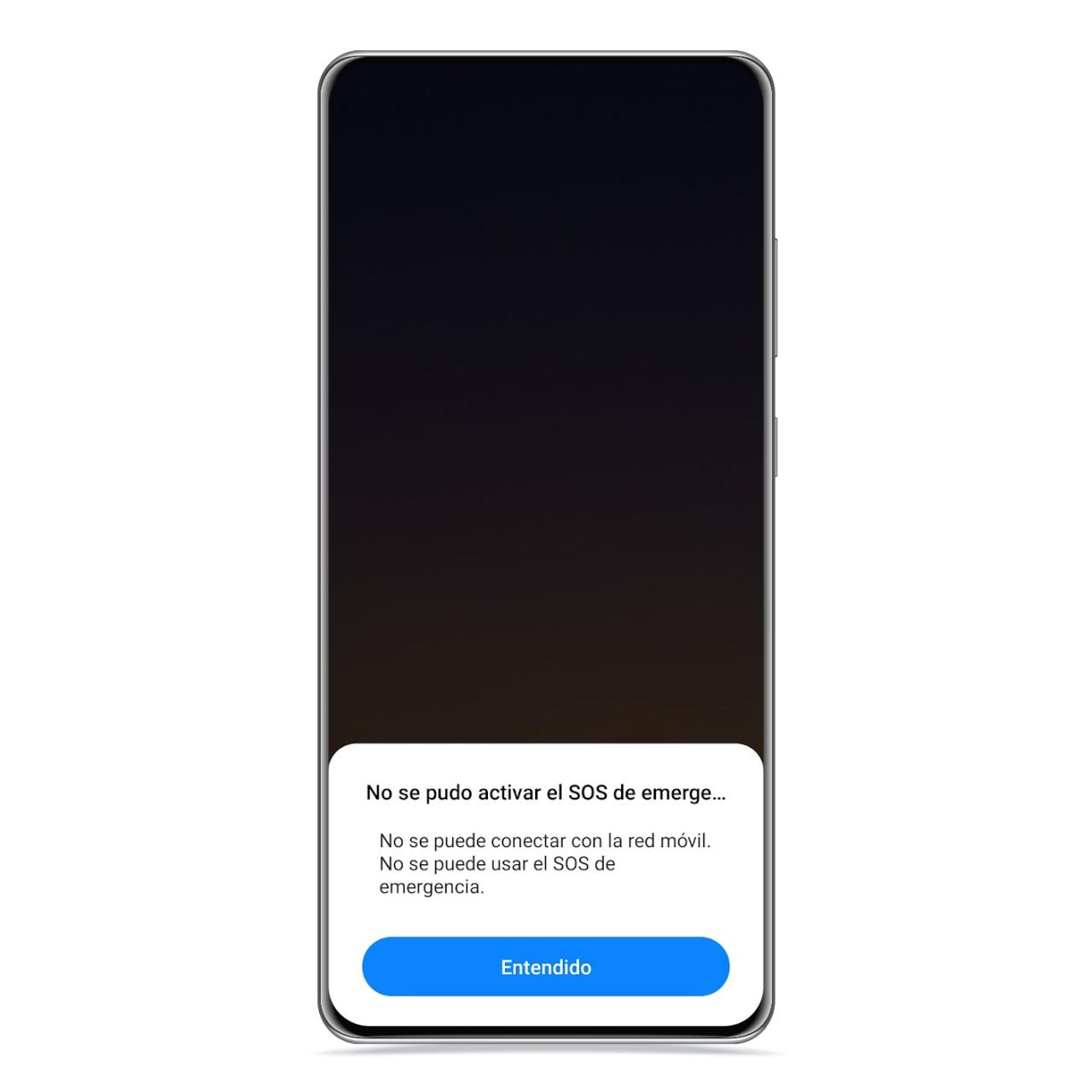 SOS de emergencia fallido en Xiaomi