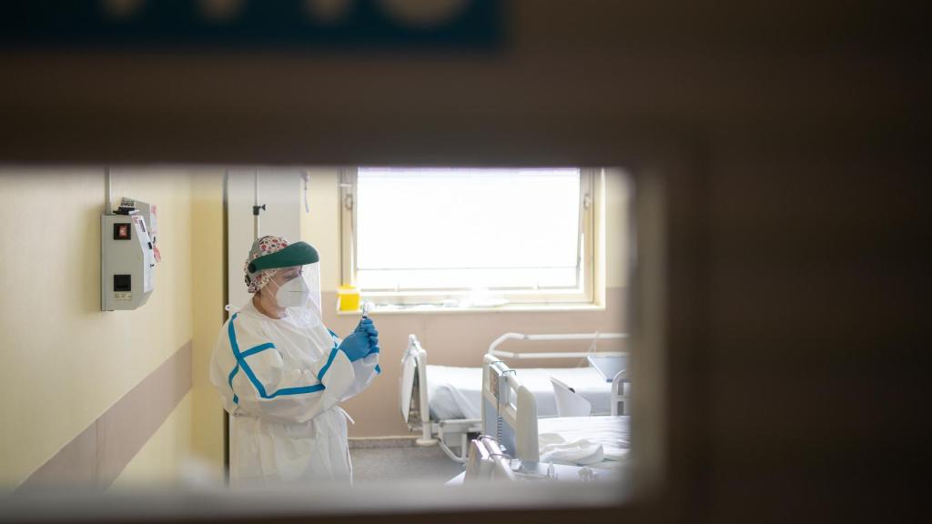 María Trujillo, en el Hospital.