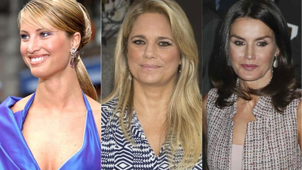 Eva Sannum, Isabel Sartorius y Letizia.