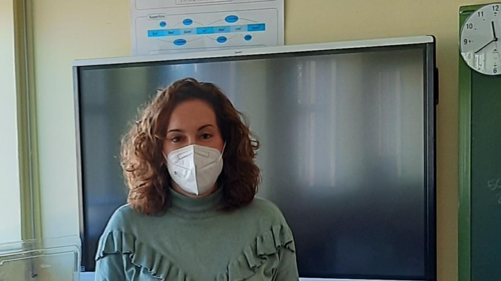 Eva Herrero, del colegio Teresa Revilla en Fresno El Viejo