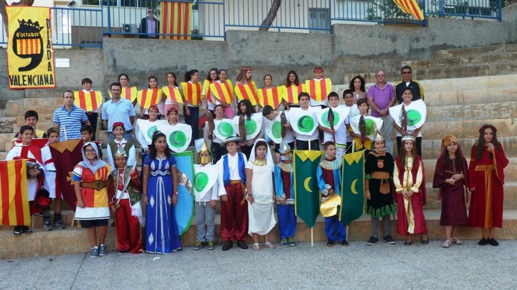 Alumnado del CEIP Ausiàs March.