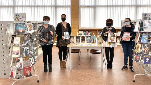 Presentación de las novedades en la Biblioteca Municipal de Guijuelo