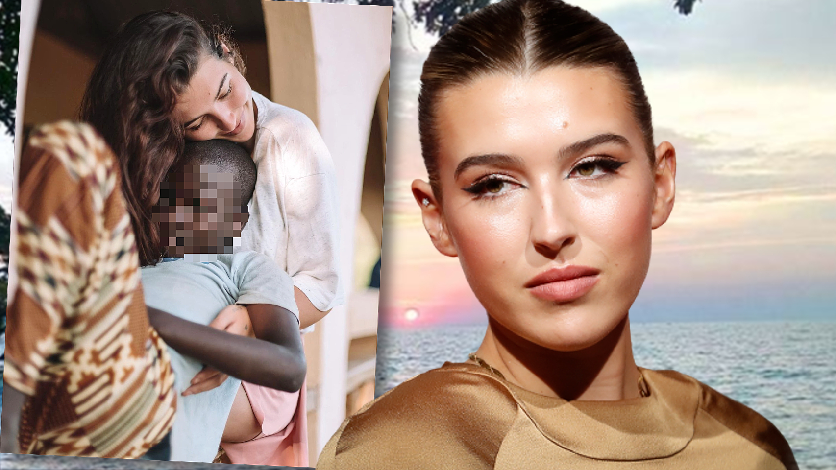 Alba Díaz voló a Kenia a finales del mes de febrero para ayudar a una ONG.