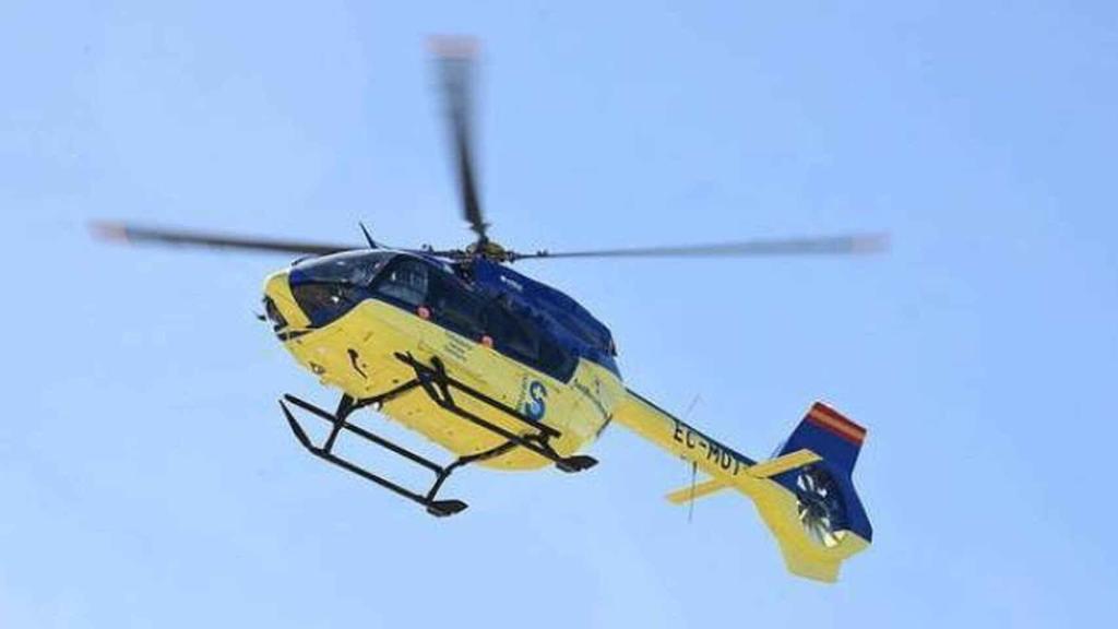 Helicóptero del Sescam