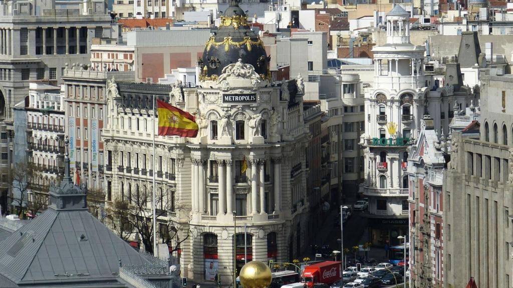 Panorámica de Madrid.