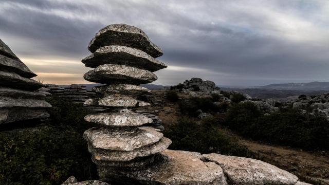 El Tornillo del Torcal de Antequera es uno de los más conocidos Monumentos Naturales de Málaga.