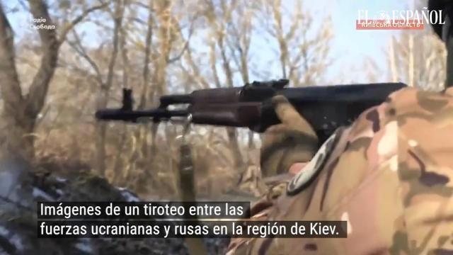 Imágenes de la ofensiva rusa y resistencia ucraniana