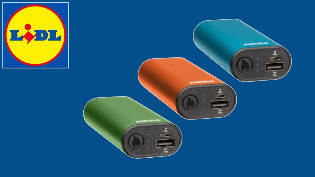 La batería se puede conseguir a precio de chollo y en tres colores.