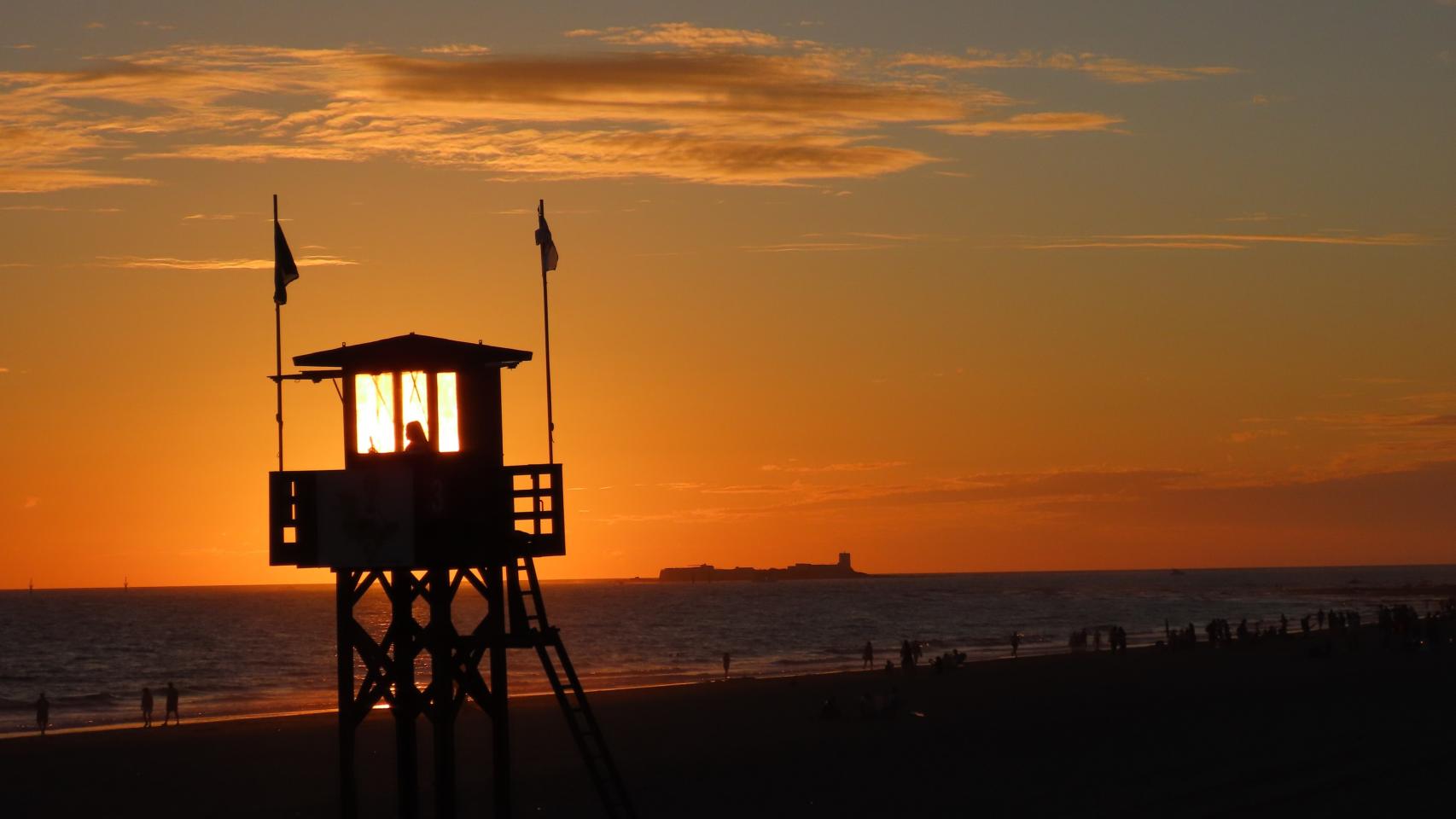 atardecer