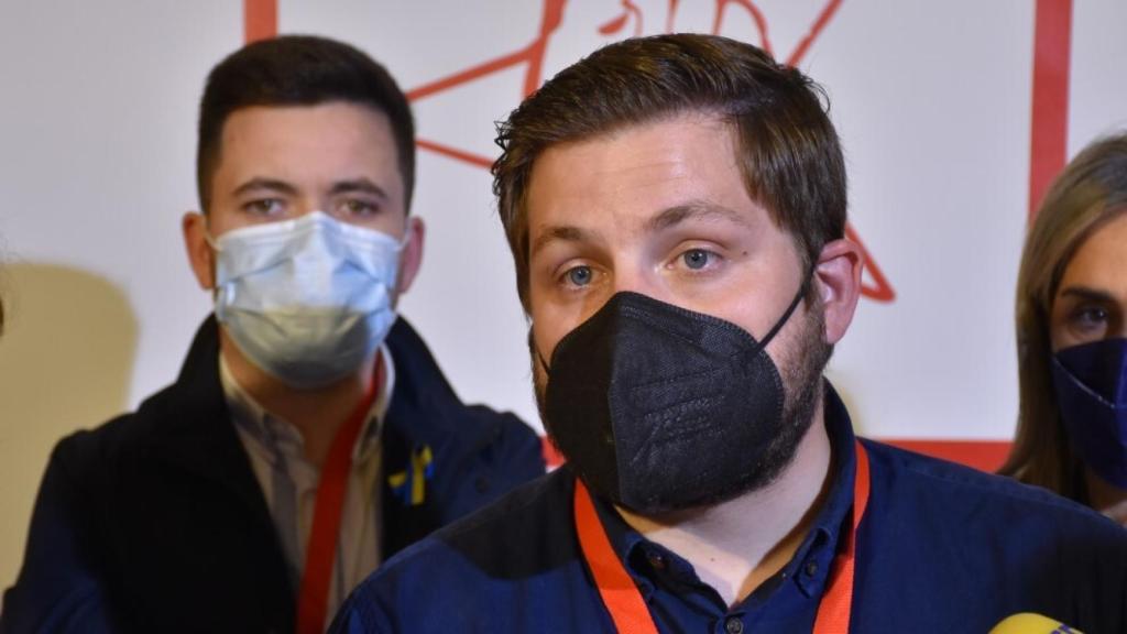 Nacho Hernando, en primer término, junto a Álvaro Toconar. Foto: JJSS-CLM.