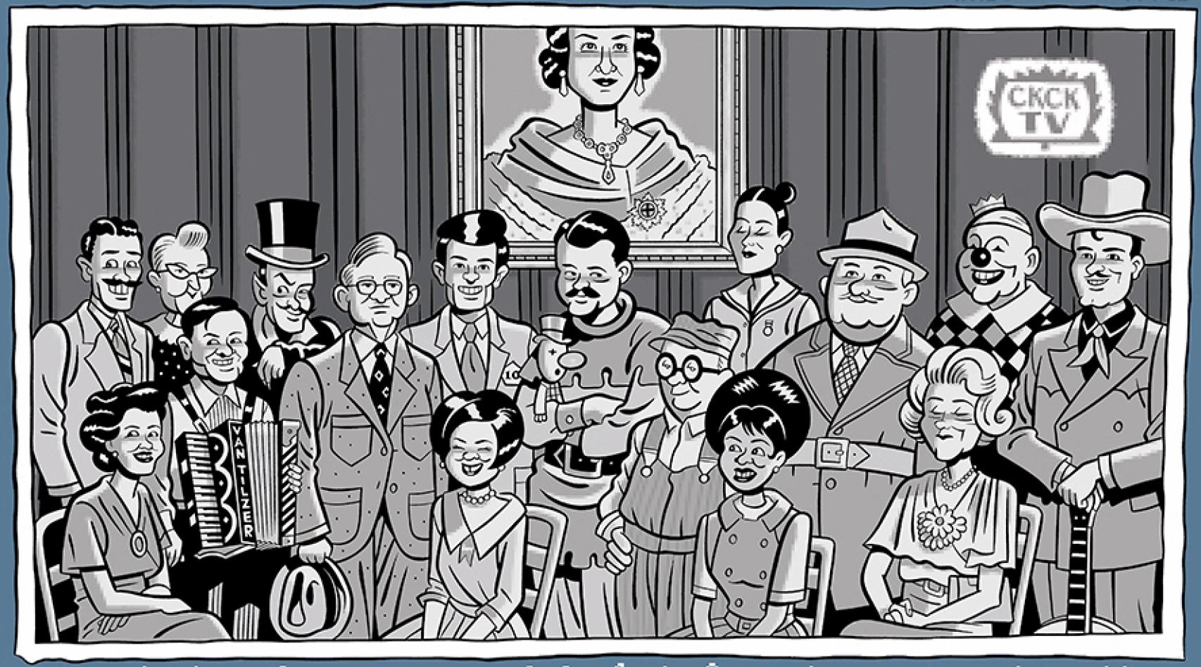Viñeta de 'George Sprott', de Seth