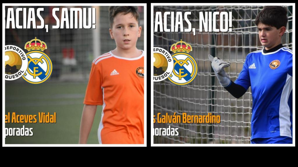 Samuel Aceves y Nico Galván