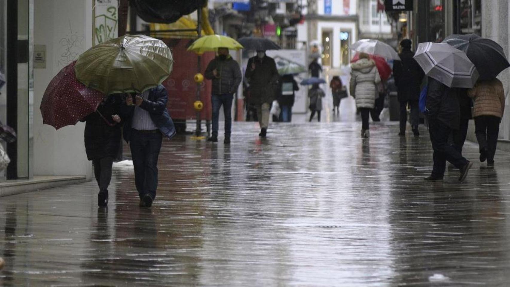 Una borrasca este domingo traerá precipitaciones abundantes y generalizadas.