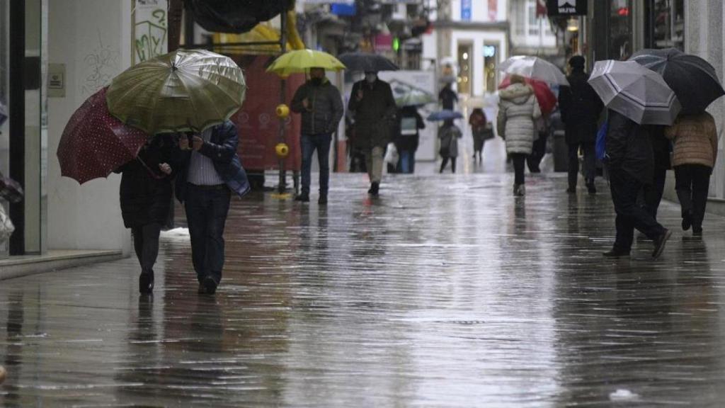 Una borrasca este domingo traerá precipitaciones abundantes y generalizadas.