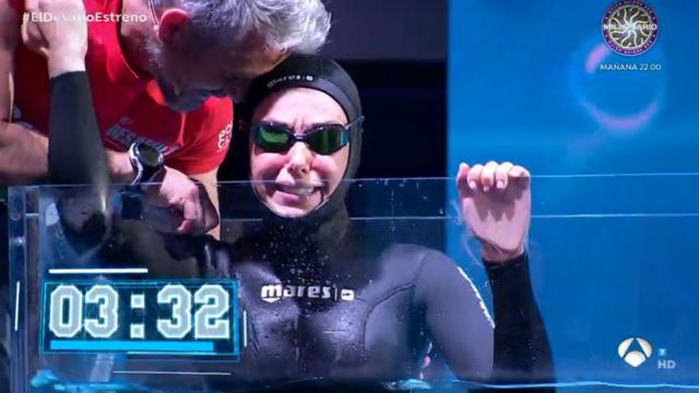 El emocionante llanto de Raquel Sánchez Silva en 'El Desafío'.