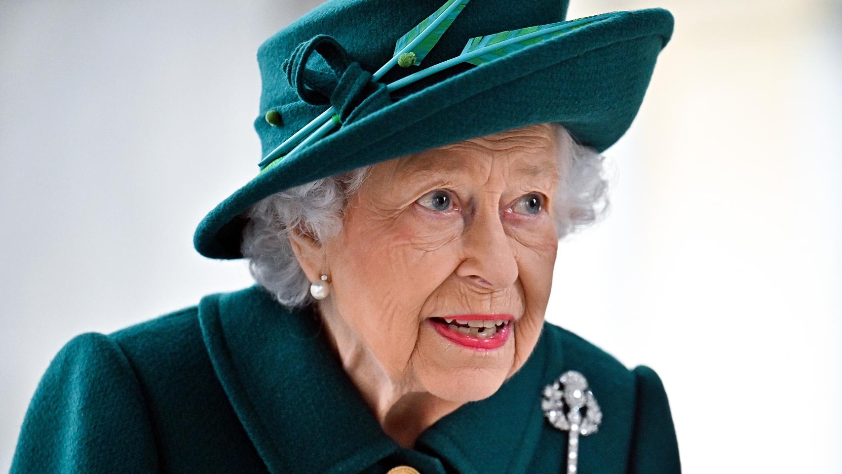 La reina Isabel II durante un acto en Edimburgo.