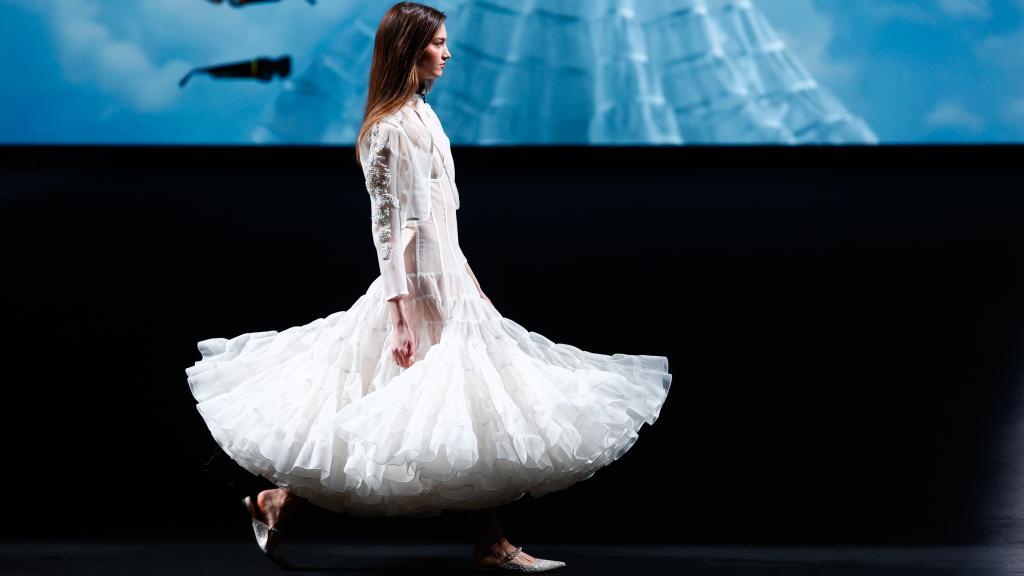 Desfile de Fernando Claro en la Fashion Week de Madrid.