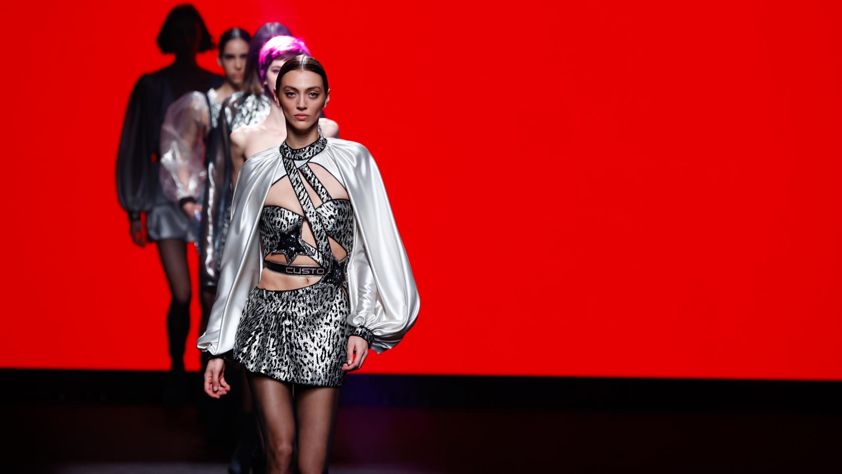 Desfile de Custo Barcelona en Fashion Week Madrid.