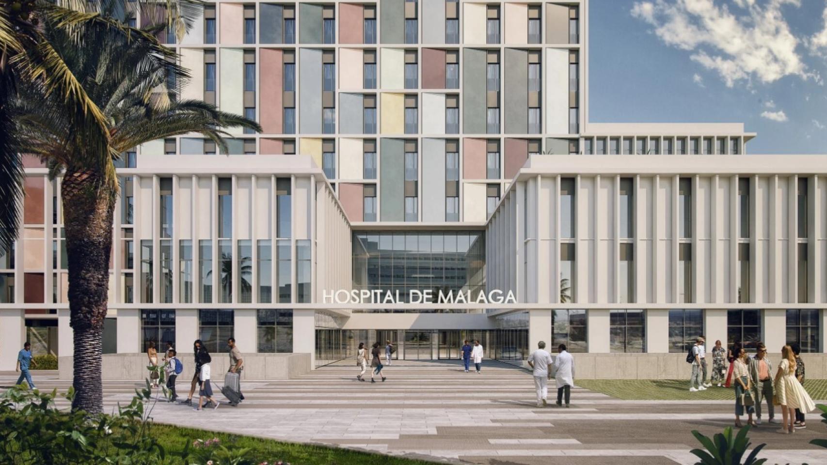 Diseño del tercer hospital de Málaga.