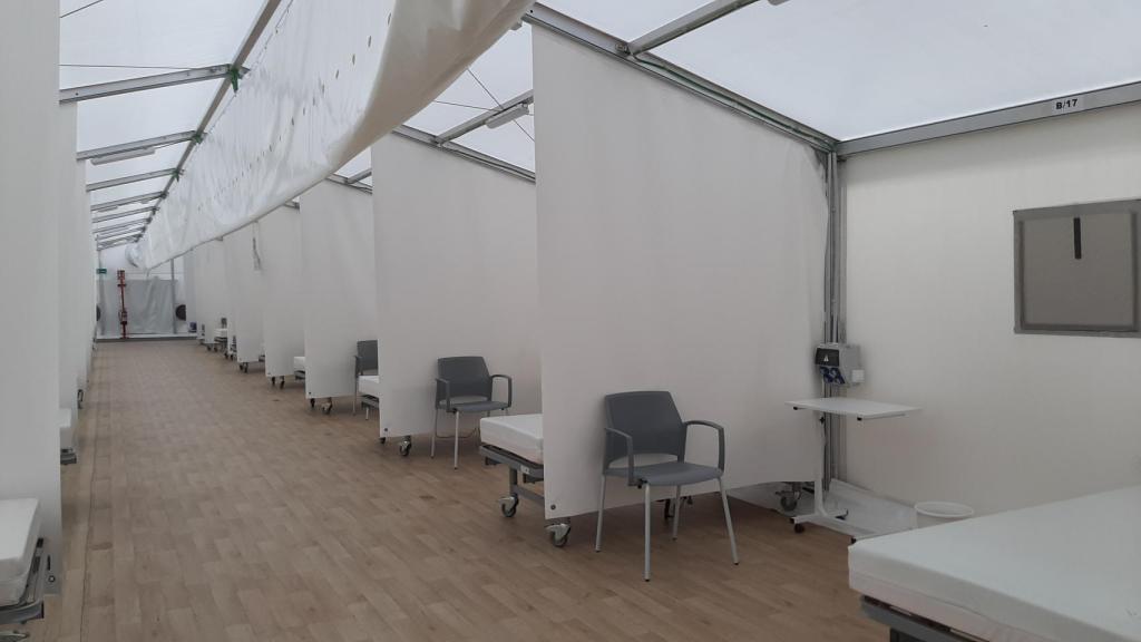 Centro de refugiados ucranianos en Alicante.