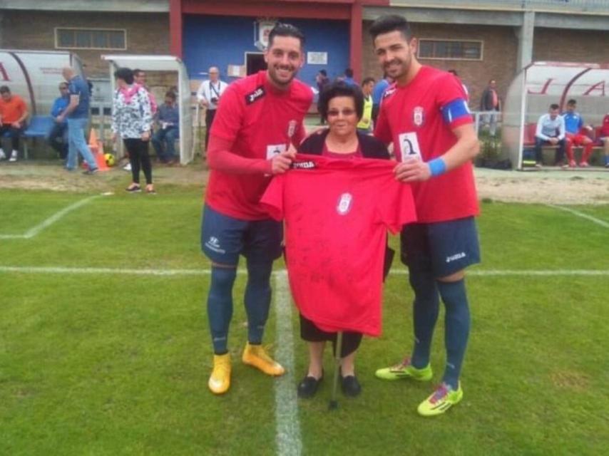 Cristina García García, abuela del Real Ávila