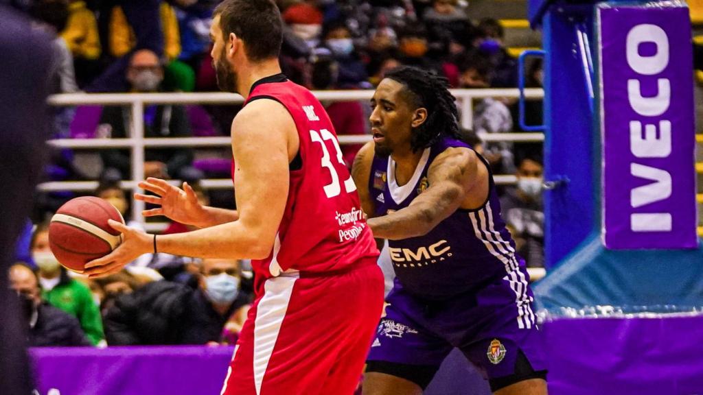 Marc Gasol durante el partido en Pisuerga