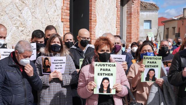 Acto de recuerdo por Esther López. Fotografía: Miriam Chacón / ICAL
