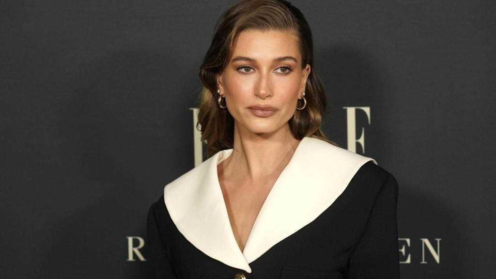 Hailey Baldwin durante un evento en Los Ángeles.
