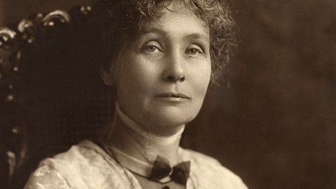 Emmeline Pankhurst en una imagen de 1913