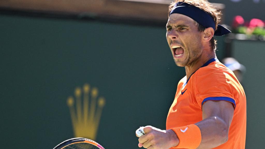 Rafa Nadal, en Indian Wells 2022