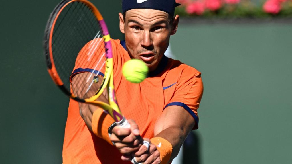 Rafa Nadal, en Indian Wells 2022