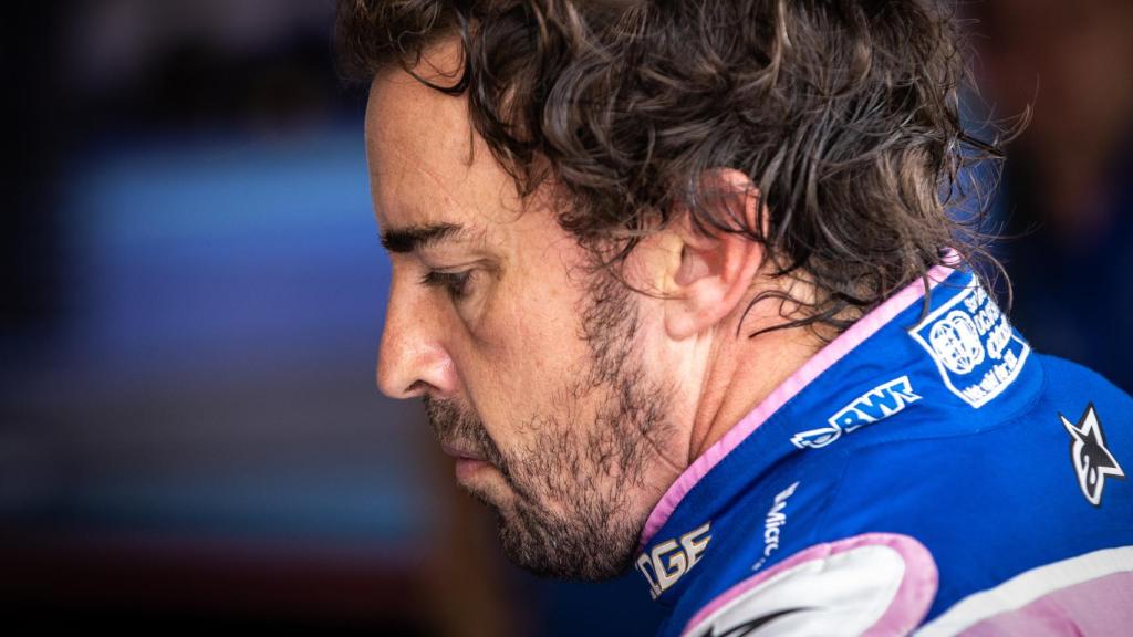 Fernando Alonso, con Alpine, en la pretemporada de la Fórmula 1 2022