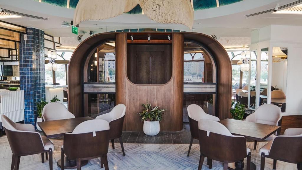 Interior del nuevo restaurante de Dani García en la capital de Catar.