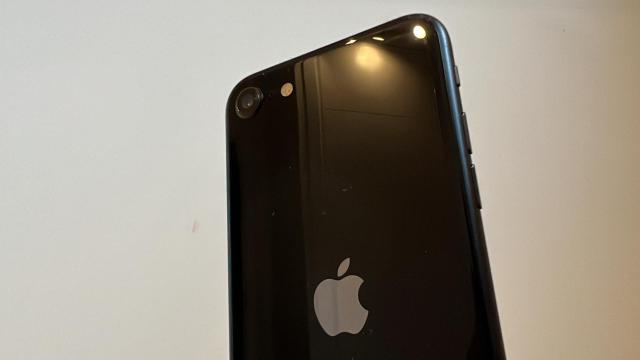 Cámara del iPhone SE