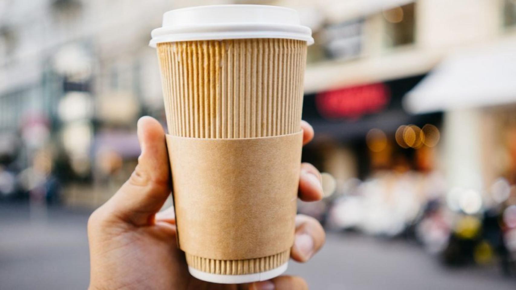 Café para llevar.