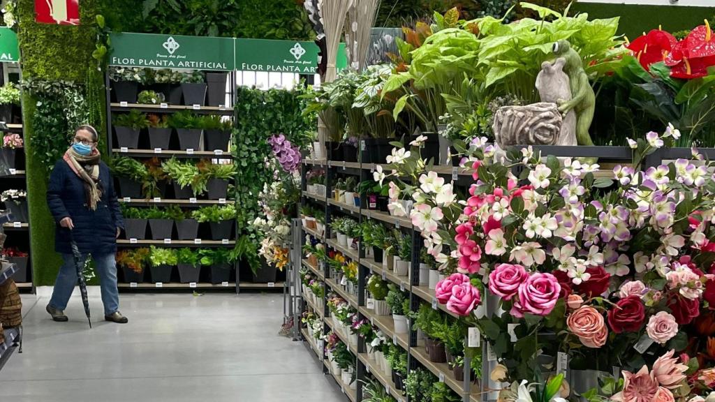 Zona de jardinería.