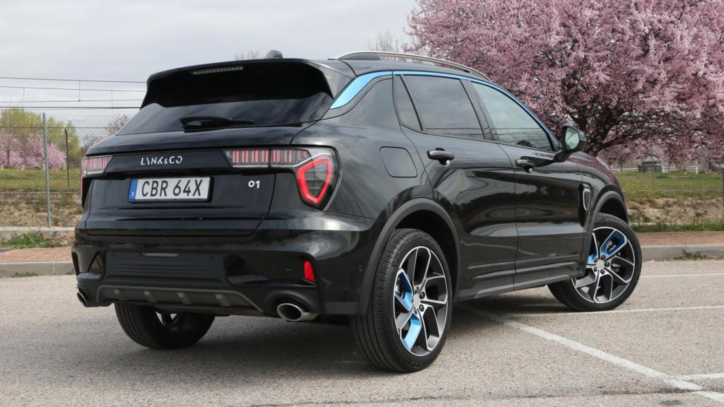 El Lynk & Co es un SUV de tamaño medio, similar al del Volvo XC40.