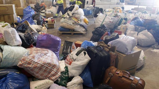 Ciudad de la Luz está acogiendo ya material y adaptando el espacio para acoger a los ucranianos refugiados.