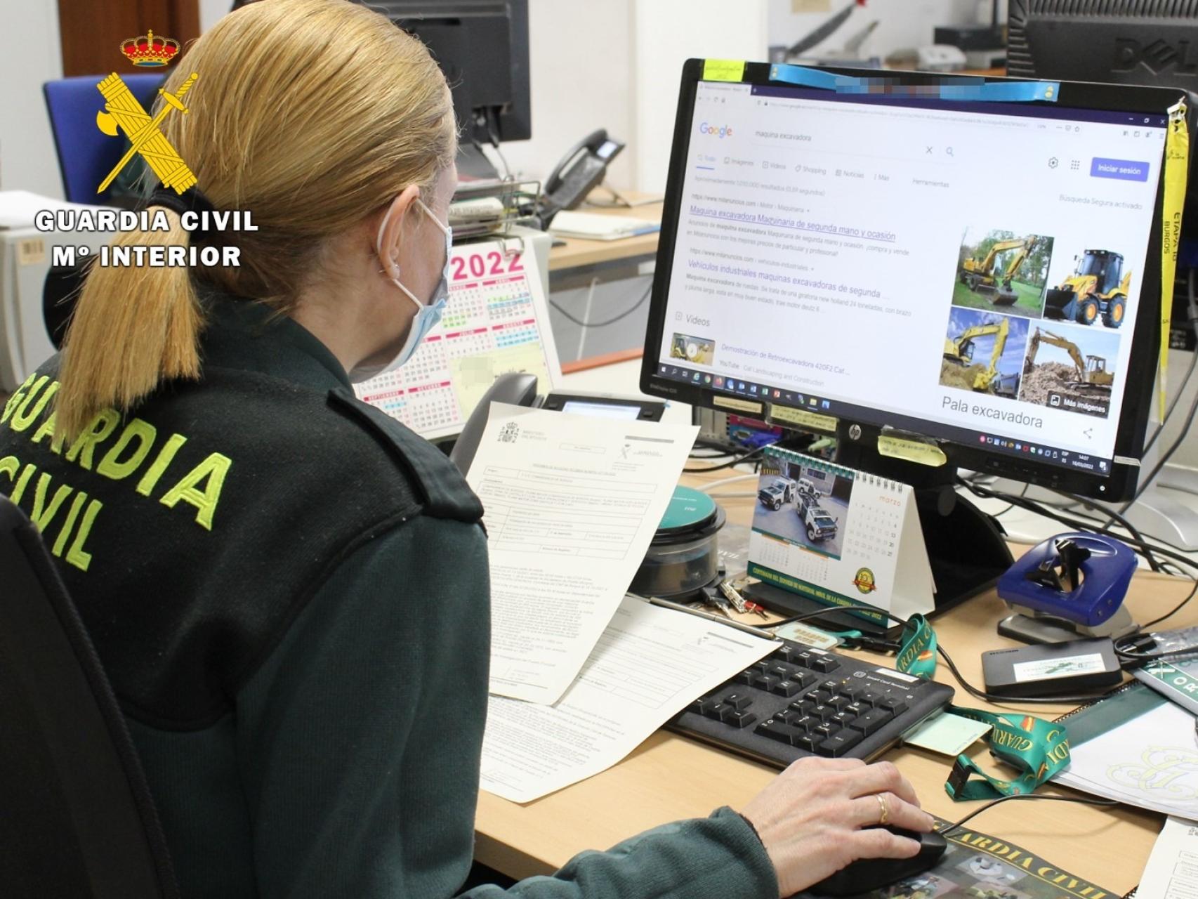 La Guardia Civil detiene a un hombre como presunto autor de varios delitos de estafa por la venta de pellets en internet