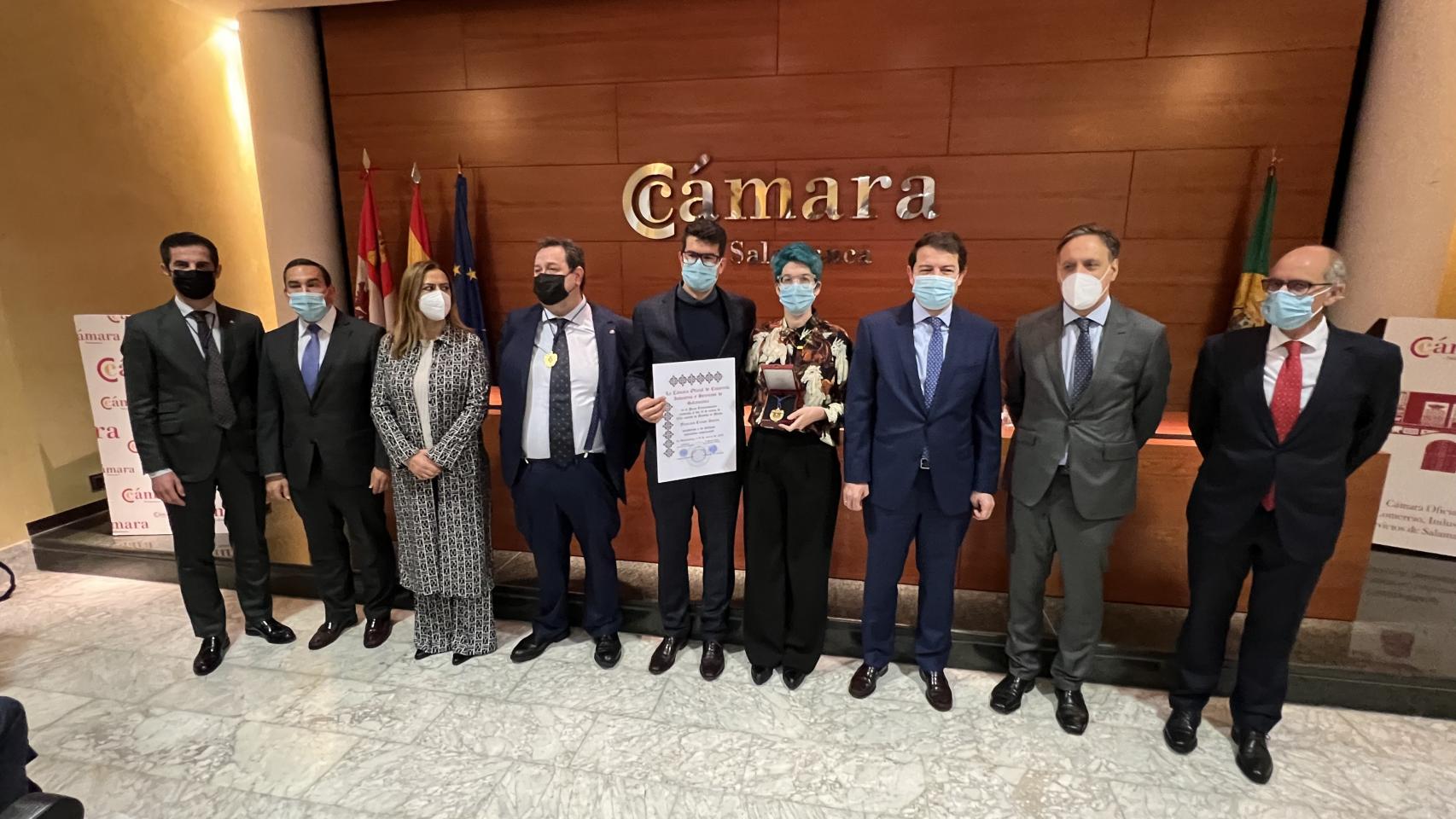 Acto oficial de la Cámara de Comercio de Salamanca