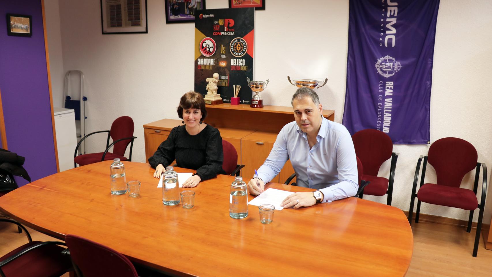 Aquavall y el Real Valladolid Baloncesto, de la mano para ensalzar el consumo del agua del grifo