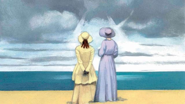 Ilustración de Fernando Vicente en 'El juego de las nubes' (Nórdica), de Wolgang von Goethe