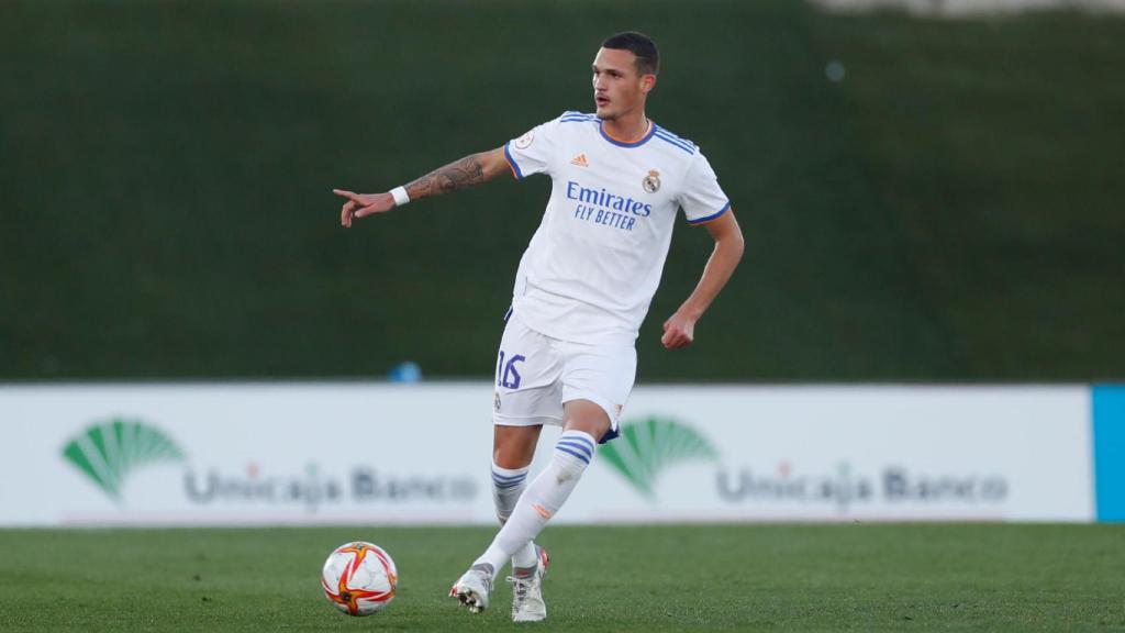 Rafa Marín, durante un partido.