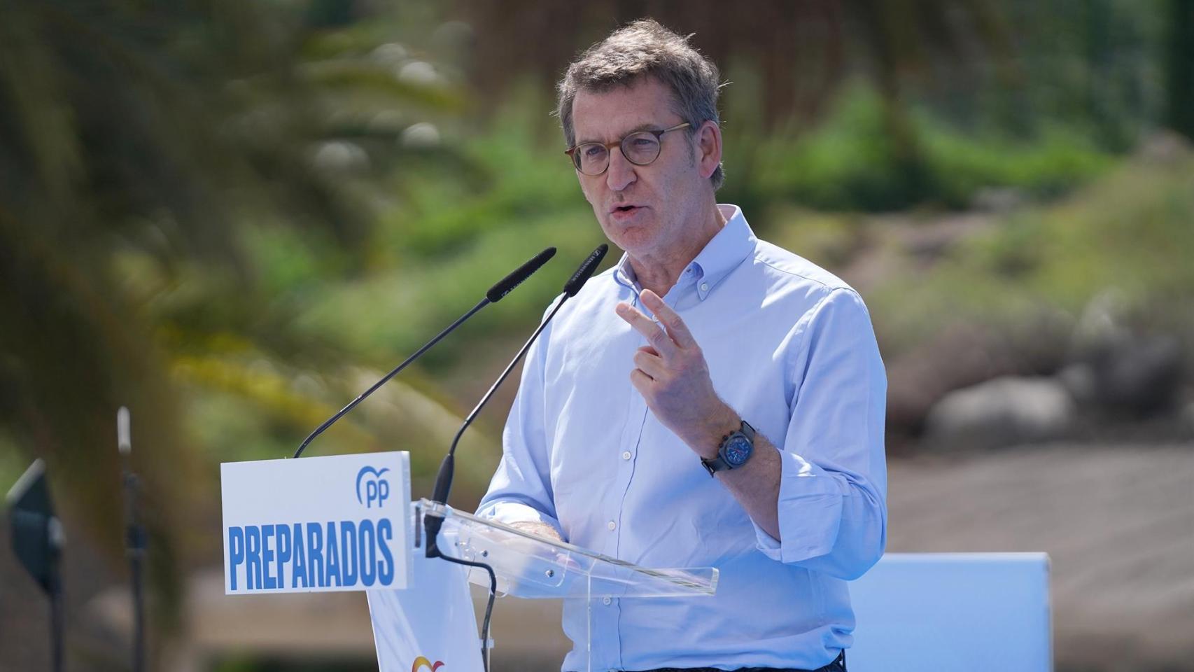 Núñez Feijóo, candidato a la presidencia del Partido Popular