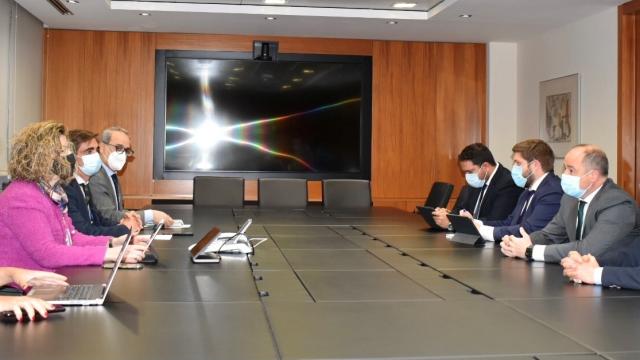 Reunión del Ayuntamiento de Albacete con Adif. Foto: Ayuntamiento de Albacete